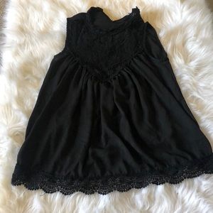 Chiffon and Lace top